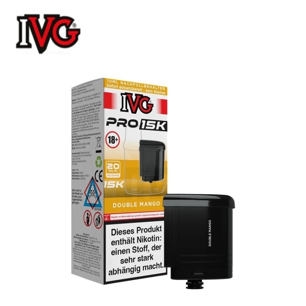 IVG Pro 15K Refill 10ml und Emtpy Pod 2ml